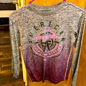 American fighter long sleeve